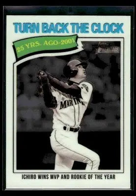 2026 Topps Heritage Ichiro #337 Chrome Seattle Mariners - Baseball Card Single