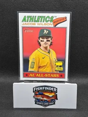 2026 Topps Heritage - Jacob Wilson #17 - Baseball Card Single