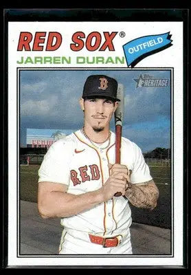 2026 Topps Heritage Jarren Duran #15 Boston Red Sox - Baseball Card Single