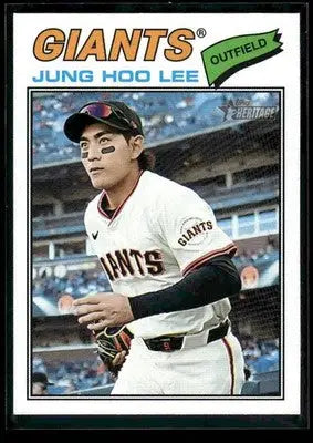 2026 Topps Heritage Jung Hoo Lee #171 San Francisco Giants - Baseball Card Single