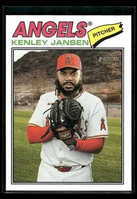 2026 Topps Heritage Kenley Jansen #229 Los Angeles Angels - Baseball Card Single