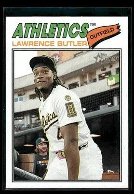 2026 Topps Heritage Lawrence Butler #94 Athletics - Baseball Card Single