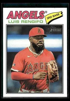 2026 Topps Heritage Luis Rengifo #149 Los Angeles Angels - Baseball Card Single