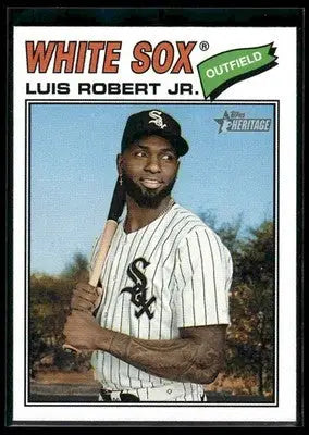 2026 Topps Heritage Luis Robert Jr. #166 Chicago White Sox - Baseball Card Single