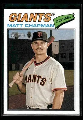 2026 Topps Heritage Matt Chapman #114 San Francisco Giants - Baseball Card Single