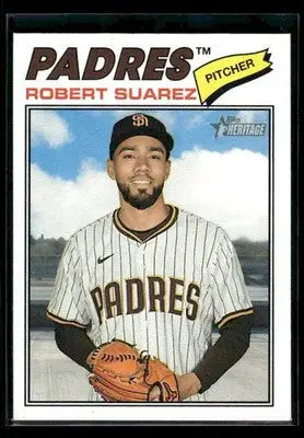 2026 Topps Heritage Robert Suarez #174 San Diego Padres - Baseball Card Single