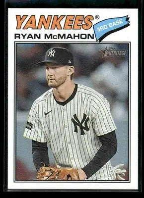 2026 Topps Heritage Ryan McMahon #381 New York Yankees - Baseball Card Single