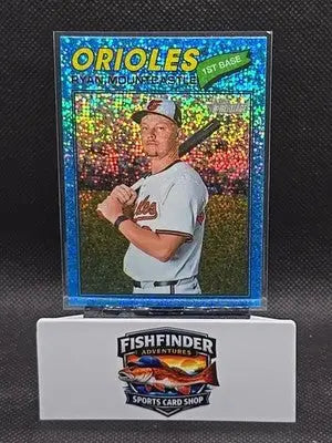 2026 Topps Heritage - Ryan Mountcastle #131 Chrome Light Blue Sparkle Refractor - Baseball Card Single