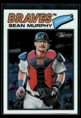 2026 Topps Heritage Sean Murphy #273 Chrome Atlanta Braves - Baseball Card Single