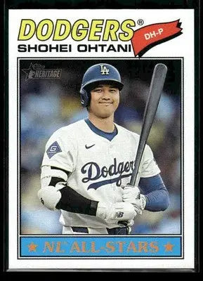 2026 Topps Heritage Shohei Ohtani #290 Los Angeles Dodgers - Baseball Card Single