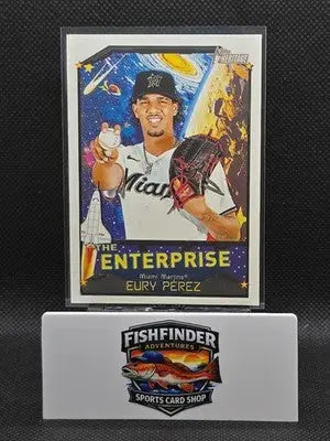 2026 Topps Heritage - The Enterprise Eury Perez #TE-EP - Baseball Card Single