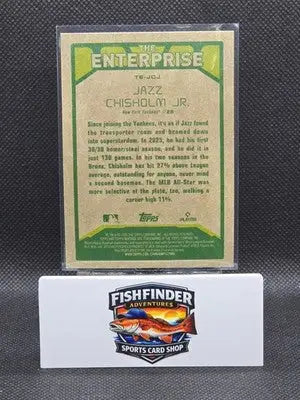 2026 Topps Heritage - The Enterprise Jazz Chisholm #TE-JCJ - Baseball Card Single