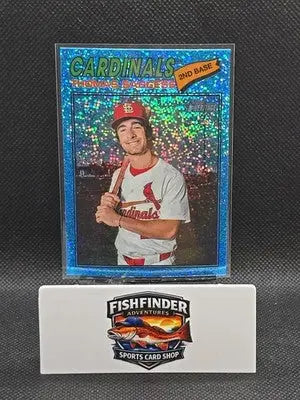 2026 Topps Heritage Thomas Saggese #230 Light Blue Sparkle St. Louis Cardinals - Baseball Card Single