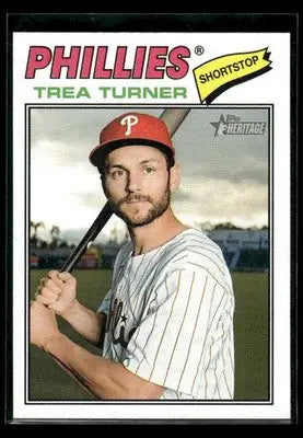 2026 Topps Heritage Trea Turner #183 Philadelphia Phillies - Baseball Card Single