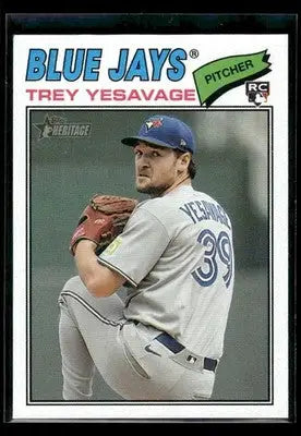 2026 Topps Heritage Trey Yesavage #245 RC Toronto Blue Jays - Baseball Card Single