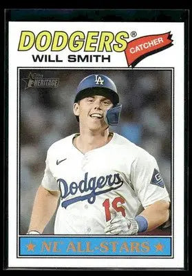 2026 Topps Heritage Will Smith #282 Los Angeles Dodgers - Baseball Card Single