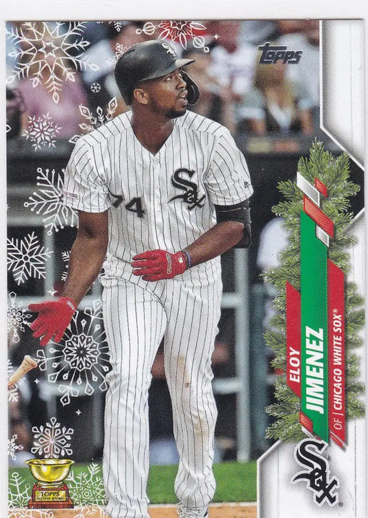 2026 Topps Holiday Snowflake #HW142 Eloy Jimenez Chicago White Sox - Baseball Card Single