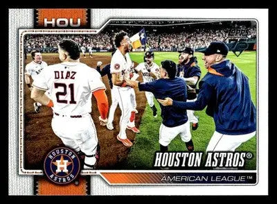 2026 Topps Houston Astros #89 Houston Astros - Baseball Card Single