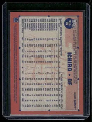 2026 Topps Ichiro #91C-25 Silver Mojo Baseball - Baseball Card Single