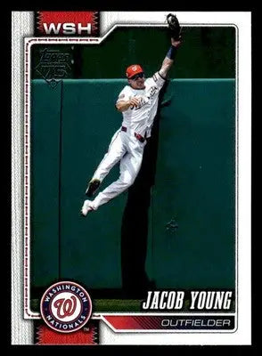2026 Topps Jacob Young #210 Washington Nationals - Baseball Card Single