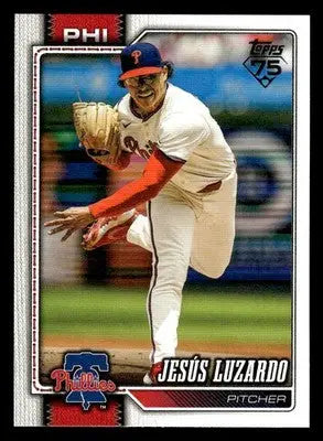 2026 Topps Jesús Luzardo #63 Philadelphia Phillies - Baseball Card Single
