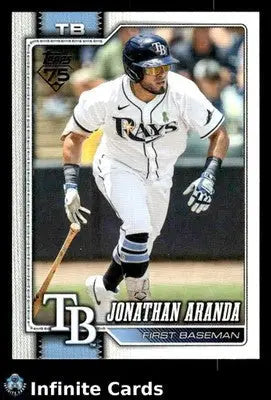 2026 Topps JONATHAN ARANDA #326 [Base] Tampa Bay Rays
