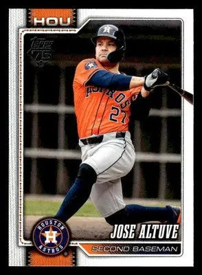 2026 Topps Jose Altuve #278 Houston Astros - Baseball Card Single