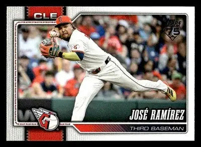 2026 Topps José Ramírez #284 Cleveland Guardians - Baseball Card Single