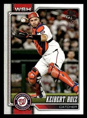 2026 Topps Keibert Ruiz #245 Washington Nationals - Baseball Card Single