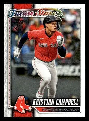 2026 Topps Kristian Campbell #125 Boston Red Sox - Baseball Card Single