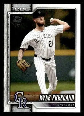 2026 Topps Kyle Freeland #106 Colorado Rockies - Baseball Card Single