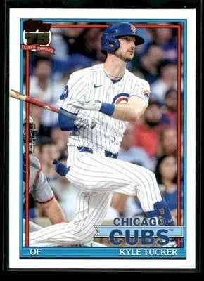 2026 Topps Kyle Tucker #T91-96 1991 Topps 35th Anniv Chicago Cubs - Baseball Card Single