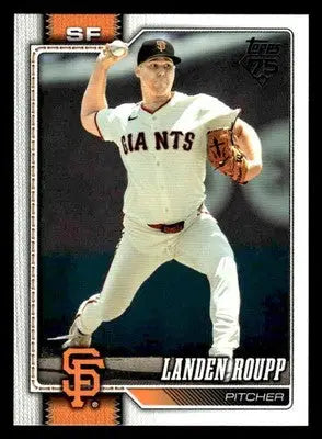 2026 Topps Landen Roupp #29 San Francisco Giants - Baseball Card Single