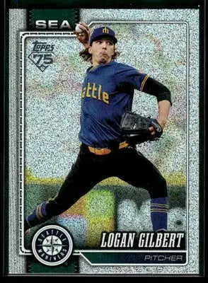 2026 Topps Logan Gilbert #235 Sandglitter Seattle Mariners - Baseball Card Single
