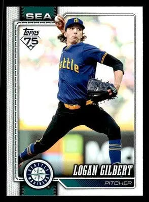 2026 Topps Logan Gilbert #235 Seattle Mariners - Baseball Card Single