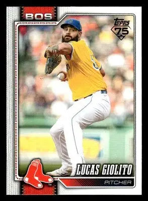 2026 Topps Lucas Giolito #253 Boston Red Sox - Baseball Card Single
