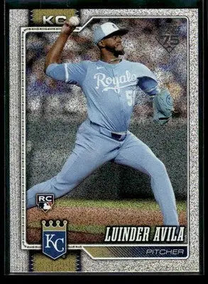 2026 Topps Luinder Avila #120 Sandglitter RC Kansas City Royals - Baseball Card Single