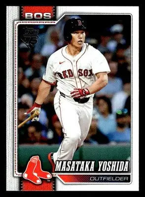 2026 Topps Masataka Yoshida #65 Boston Red Sox - Baseball Card Single