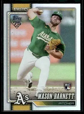 2026 Topps Mason Barnett #273 Rainbow Foil Athletics - Baseball Card Single
