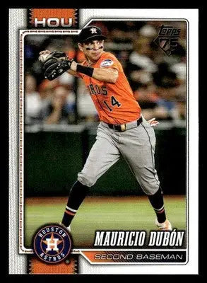 2026 Topps Mauricio Dubón #191 Houston Astros - Baseball Card Single