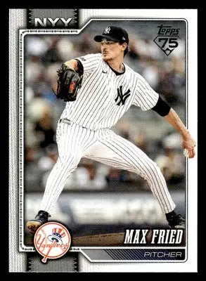 2026 Topps Max Fried #270 New York Yankees - Baseball Card Single