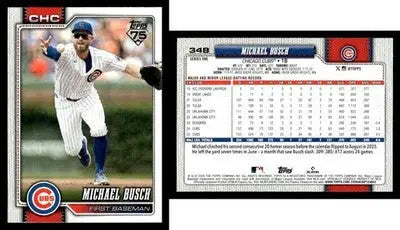 2026 Topps MICHAEL BUSCH #348 [Base] Chicago Cubs