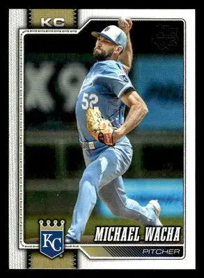 2026 Topps Michael Wacha #190 Kansas City Royals - Baseball Card Single