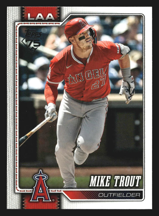 2026 Topps Mike Trout #350 Los Angeles Angels - Baseball Card Single