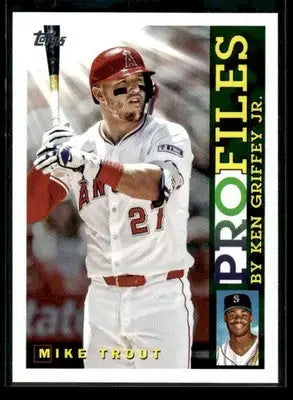 2026 Topps Mike Trout #TP-2 Topps Profiles Los Angeles Angels - Baseball Card Single