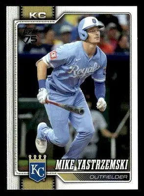 2026 Topps Mike Yastrzemski #242 Kansas City Royals - Baseball Card Single