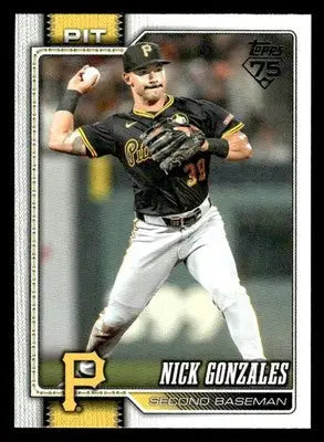 2026 Topps Nick Gonzales #119 Pittsburgh Pirates - Baseball Card Single