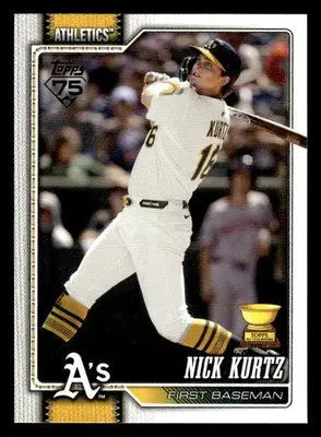 2026 Topps Nick Kurtz #97 Athletics - Baseball Card Single
