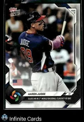 2026 Topps Now AARON JUDGE #WBB8 [Base] Team USA