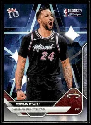 2026 Topps Now All-Star Game Norman Powell #AS13 PR 4967 Miami Heat